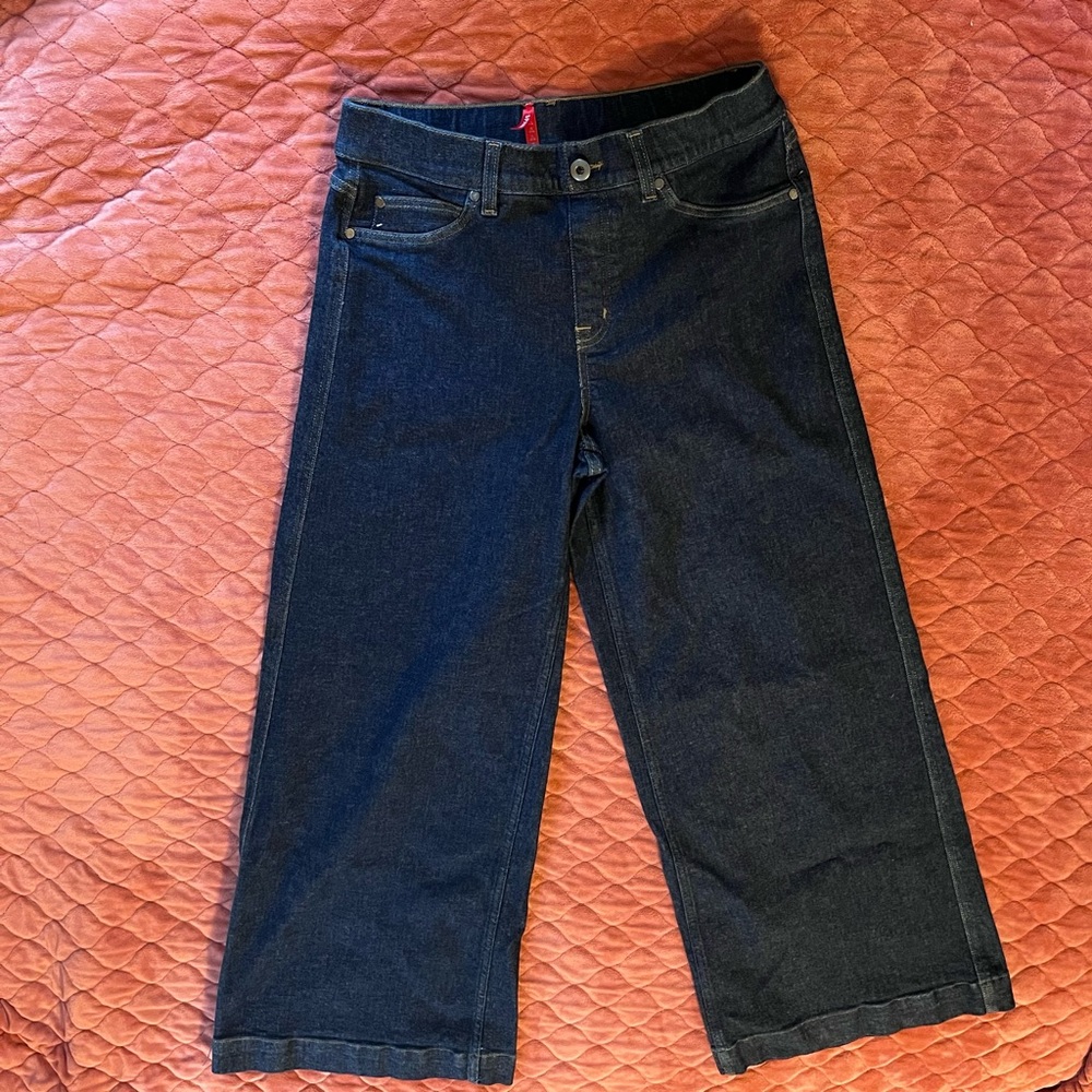 Spanx wide leg jeans